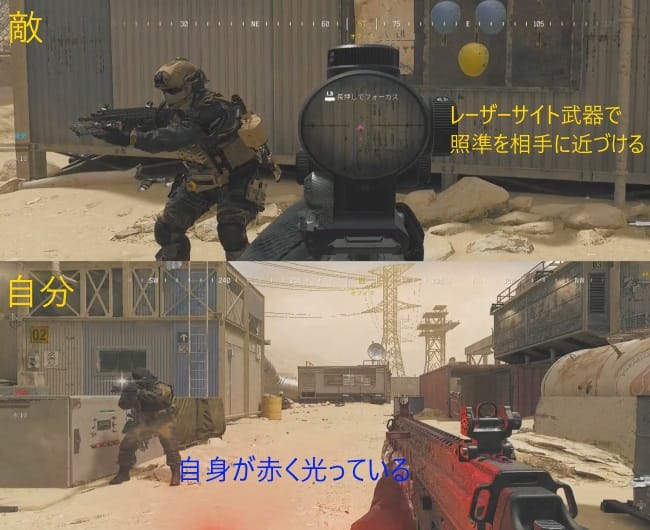 COD MW3のL/R探知機